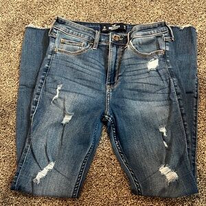 High rise super skinny Hollister jeans